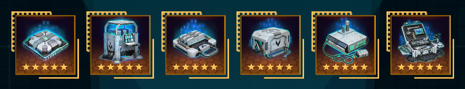 Research set layout
